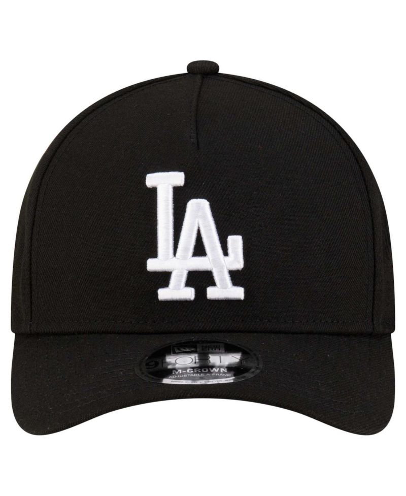 Men's Black Los Angeles Dodgers Player Replica 9Forty Adjustable Hat
