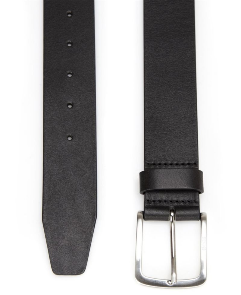 40MM Men's Casual Smooth Leather Belt