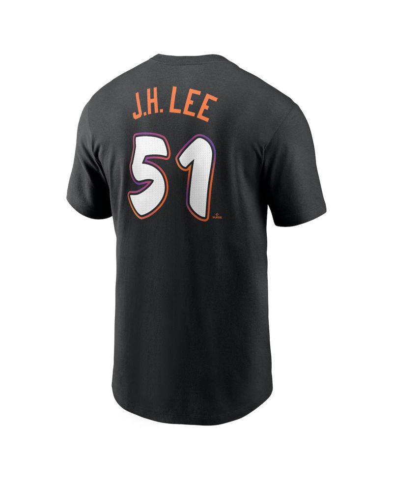 Men's Jung Hoo Lee Anthracite San Francisco Giants 2025 City Connect Fuse Name & Number T-Shirt