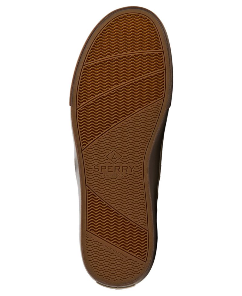 Men's Circular Vamp Round-Toe Sneakers