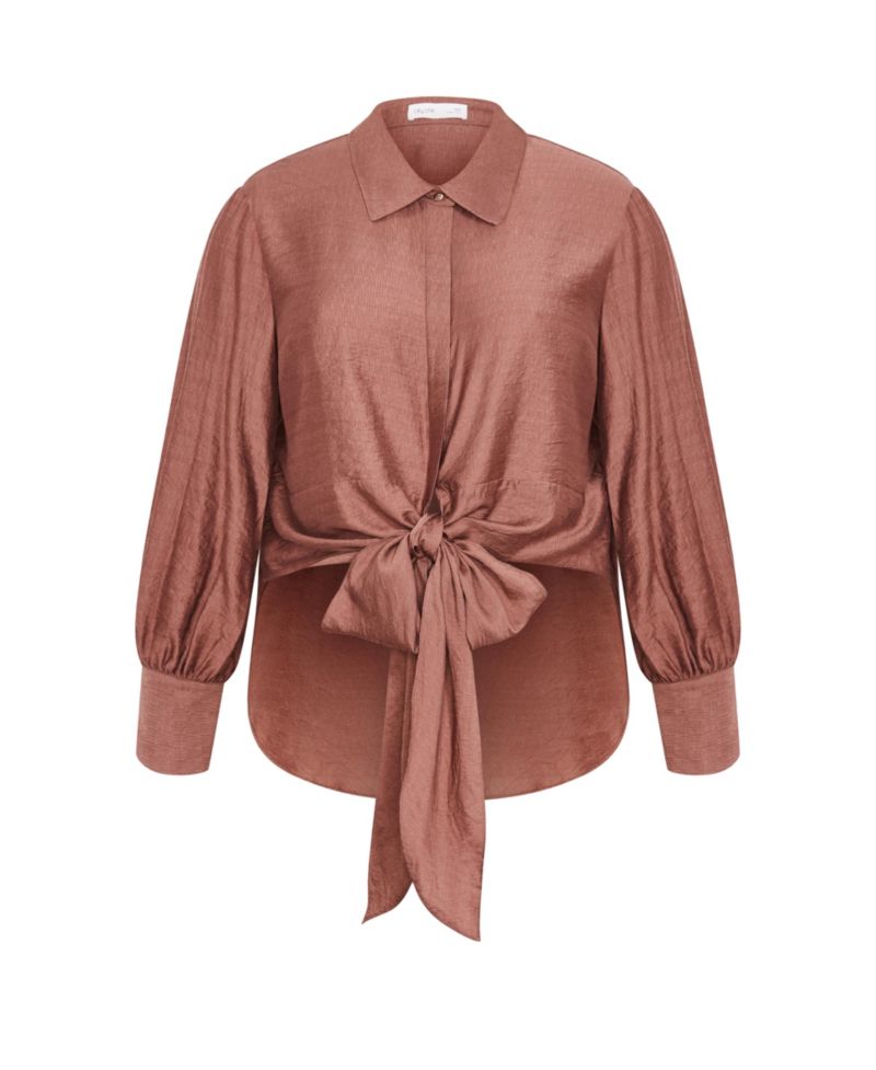 Plus Size Rosabella Hem Detail Shirt