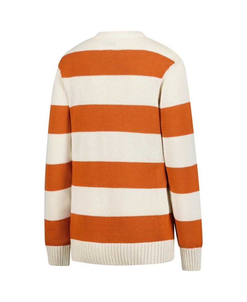 Men's and Women's Cream Texas Longhorns Renew Knit Stadium Sweater