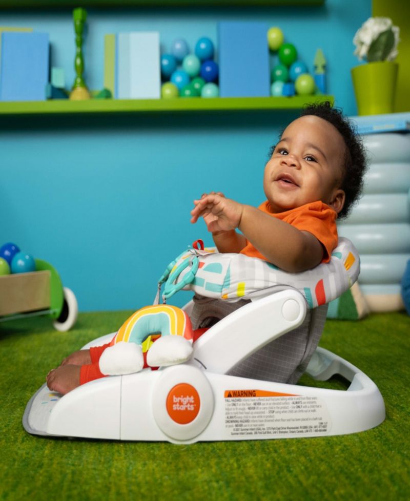 Baby Purple Paradise Learn-to-Sit 2-Position Floor Seat