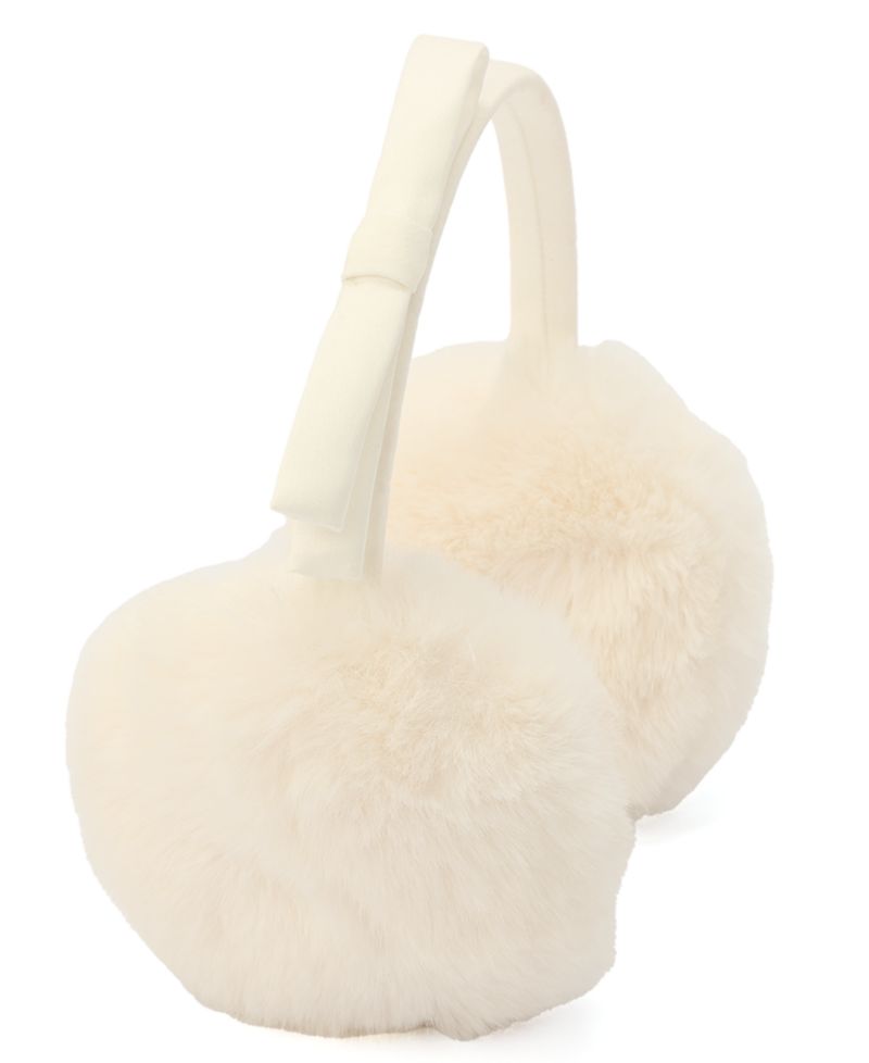 Adjustable Satin Bow Earmuffs