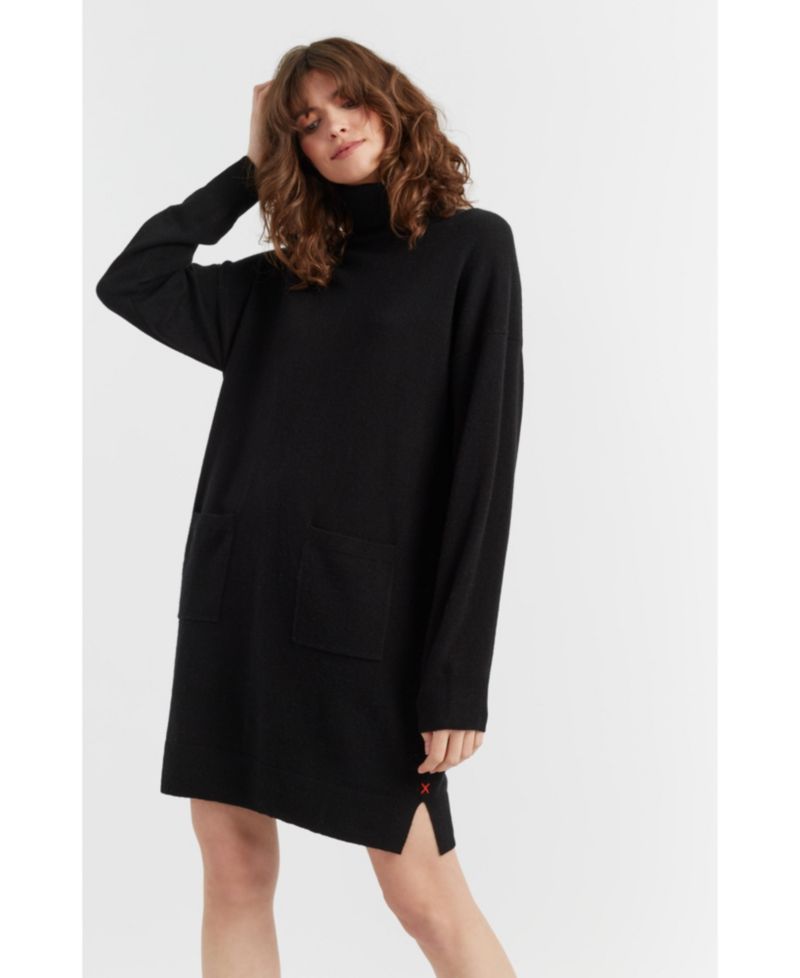 Women's Chinti and Parker Cashmere Rollneck Dress
