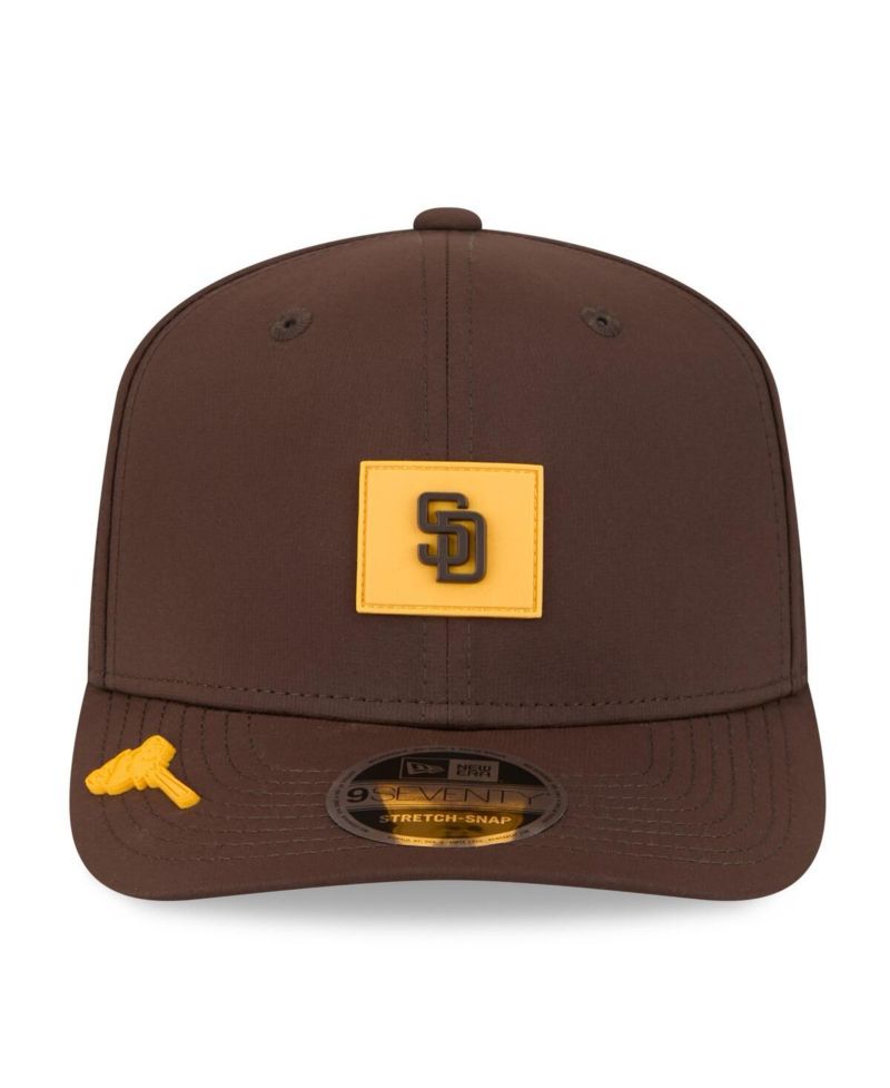 Men's Brown San Diego Padres 2026 Clubhouse 9SEVENTY Adjustable Hat