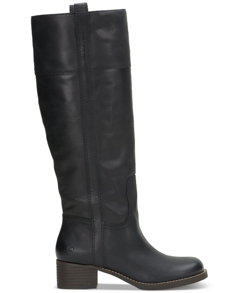 Women's Hybiscus Knee High Riding Boots