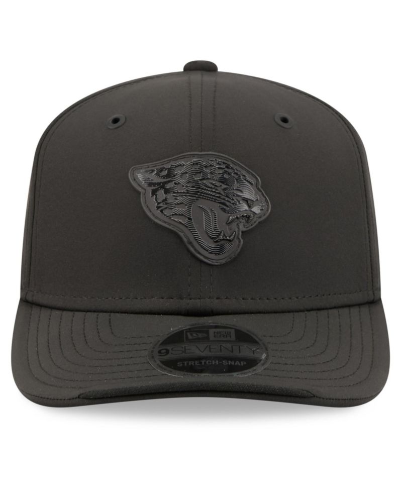 Men's Black Jacksonville Jaguars 2026 Sideline 9SEVENTY Adjustable Hat