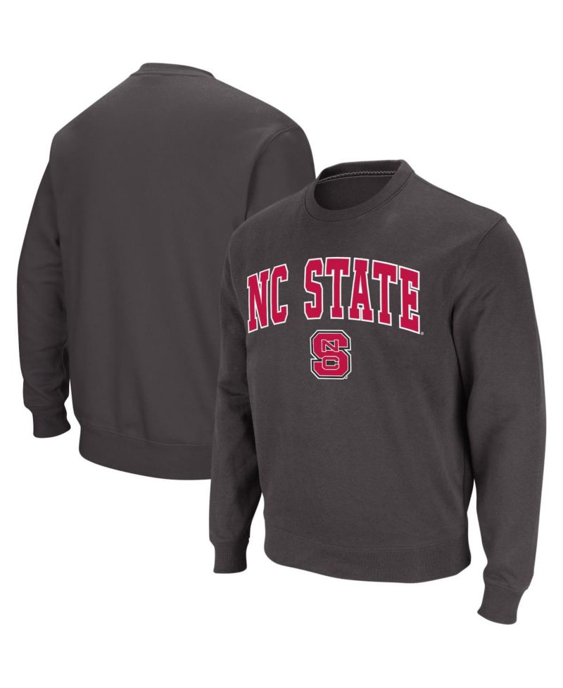 Men's NC State Wolfpack Arch & Logo Crew Neck Sweatshirt