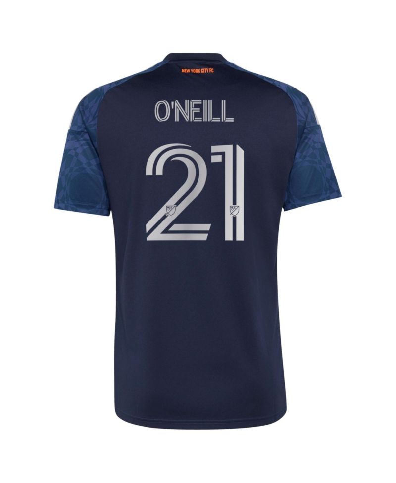 Men's Aiden O’Neill Blue New York City FC 2026 The All Nations Kit Replica Jersey