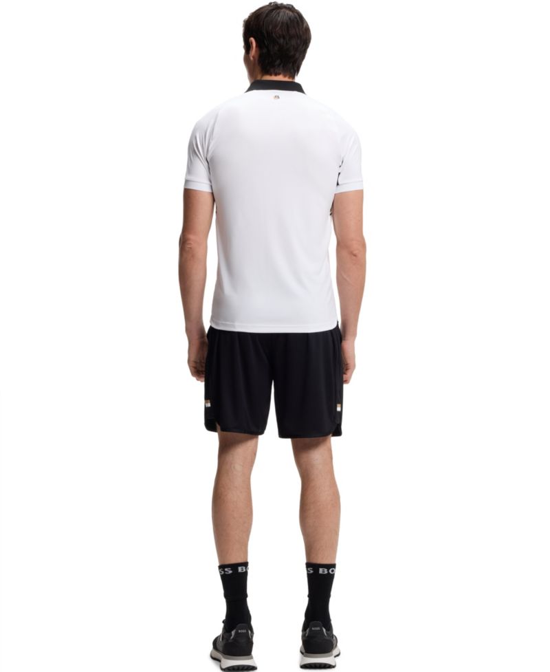 Men's Active Quick-Dry Stretch Slim-Fit Polo Shirt