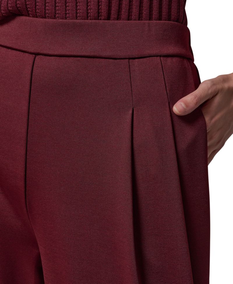 Women's Straight-Leg Pull-On High-Rise Pants
