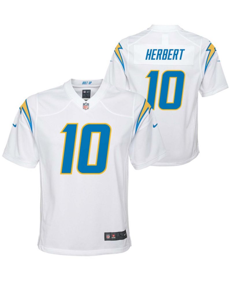 Big Boys Justin Herbert Los Angeles Chargers Game Jersey