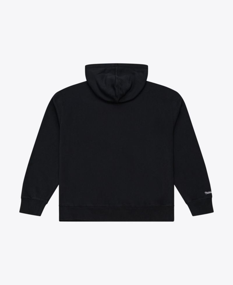 Men's Black Georgia Bulldogs Monochrome Icon Fleece Hoodie