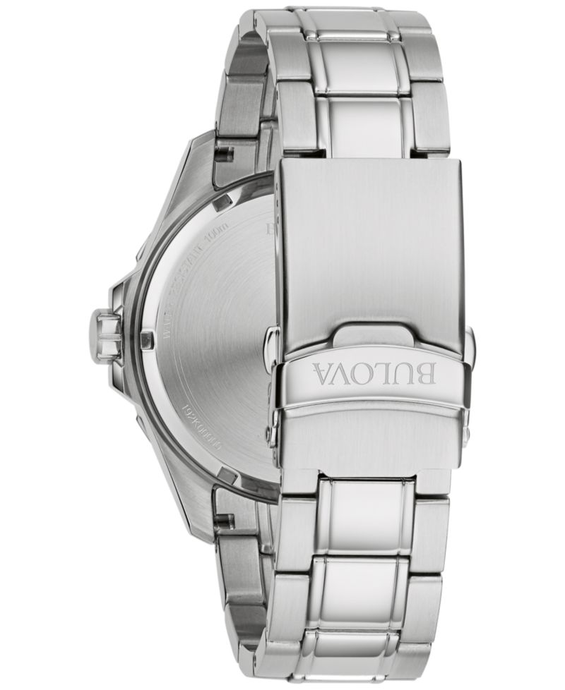 Men's Marine Star Stainless Steel Bracelet Watch 43mm