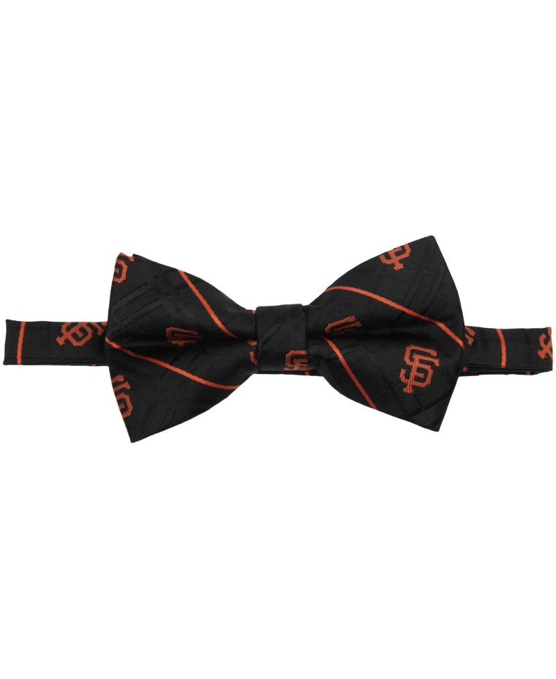 Men's Black San Francisco Giants Oxford Bow Tie