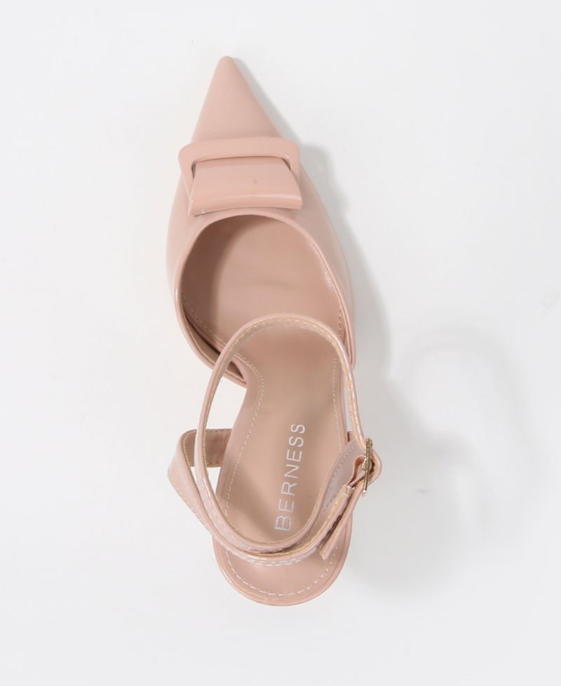 Women's Cindee Patent Buckle Stiletto Pumps