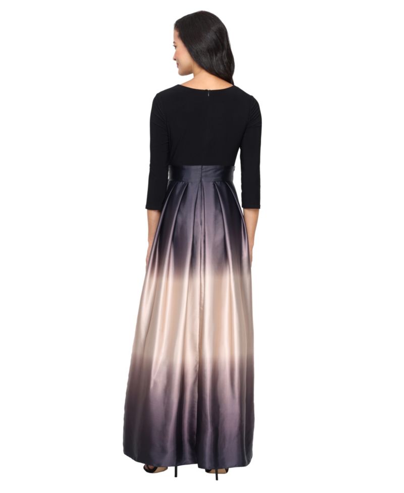 Petite V-Neck Ball Gown