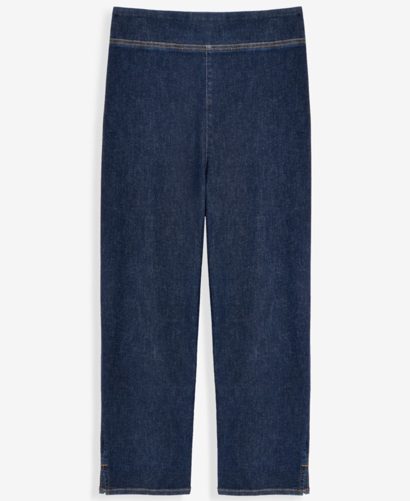 Petite Pull-On Capri Jeans