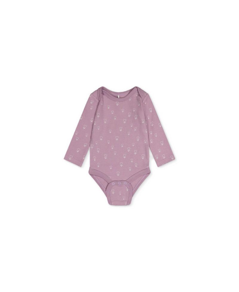 Baby Girls' Long-Sleeve Onesies, 3-Pack