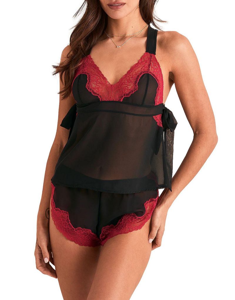 Women's Sabreina Camisole and Flutter Short Set Lingerie