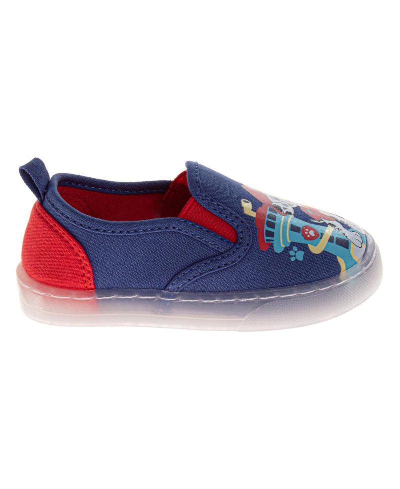 Big Boys Paw ( 7 to 12 ) Patrol Slip On Canvas Easy Wear Casual Style Durable Canvas NoLace Design
