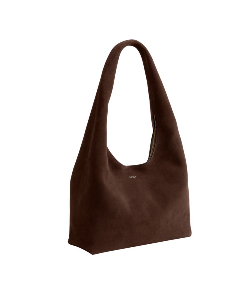 Pillow Brooklyn Large Suede Hobo Bag