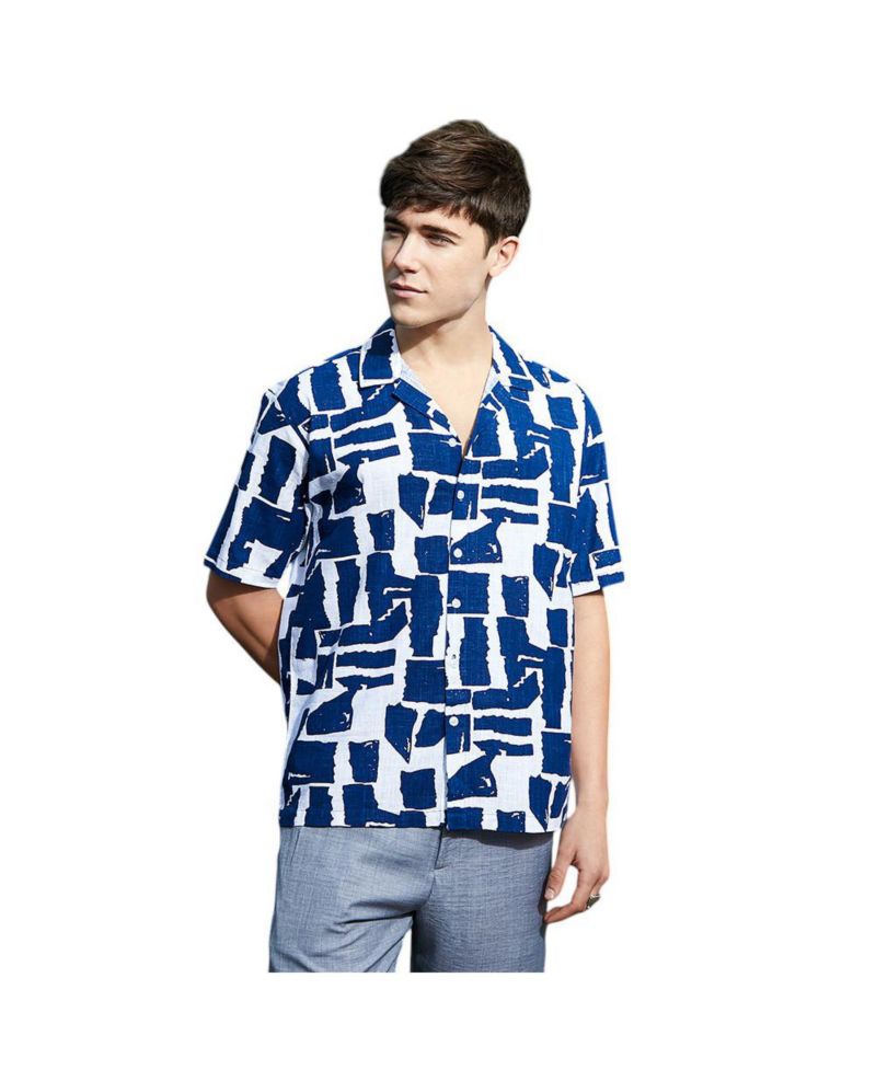 Men's Imprint Oversized Shirt