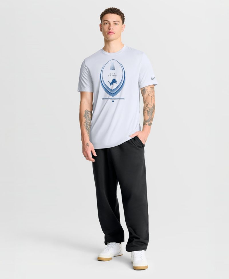 Men's Detroit Lions Legend Icon Crewneck T-Shirt