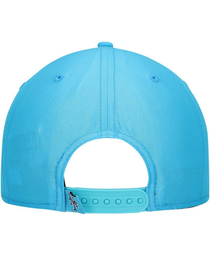 Men's Blue New York Mets Neon Golfer Snapback Hat