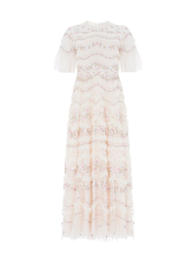 Women's Marina Ruffle Ankle Gown