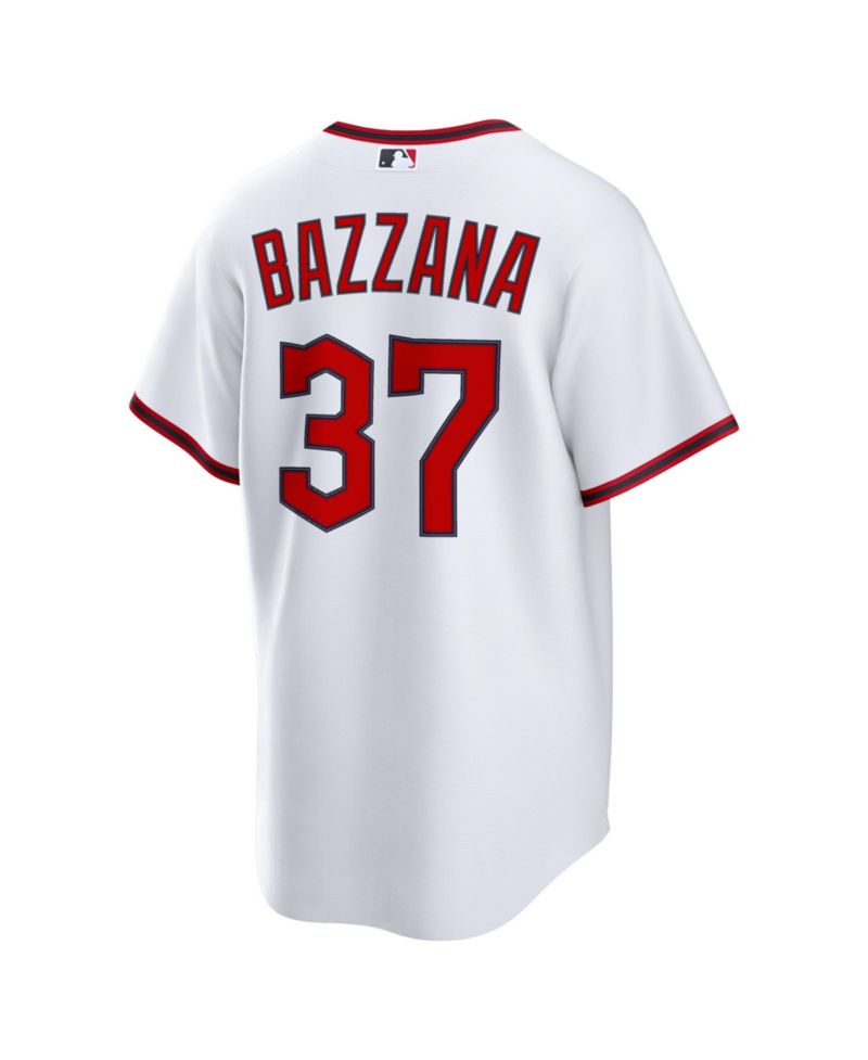 Men's Travis Bazzana White Cleveland Guardians Home Replica Jersey