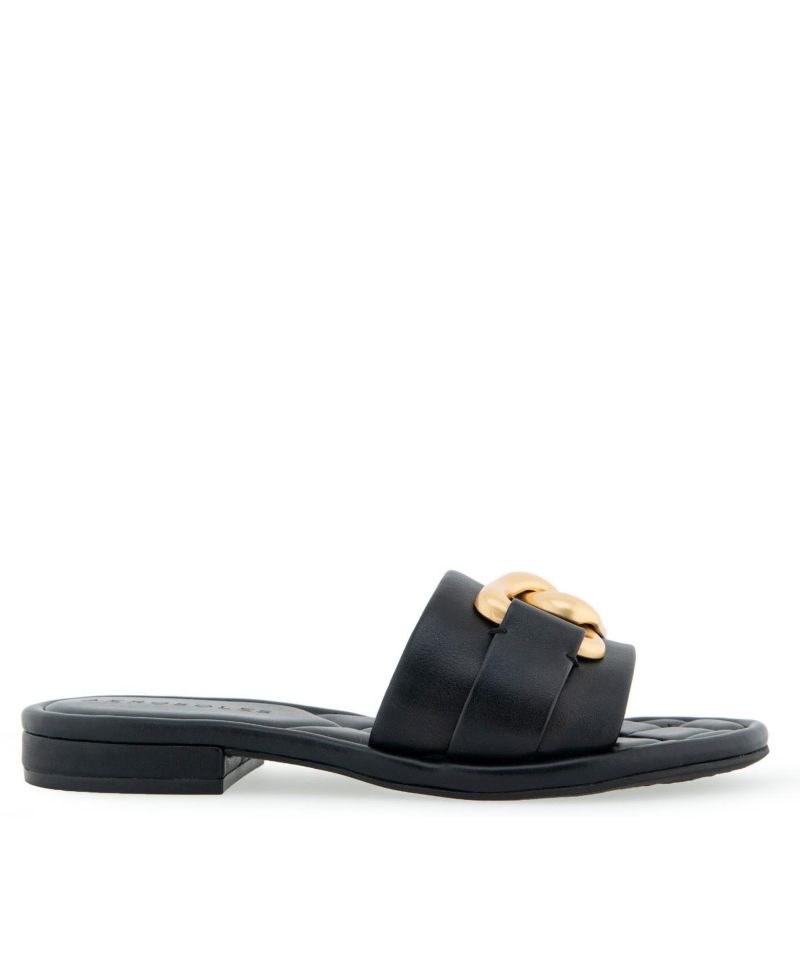 Women's Big Charm Slide Open Toe Sandals