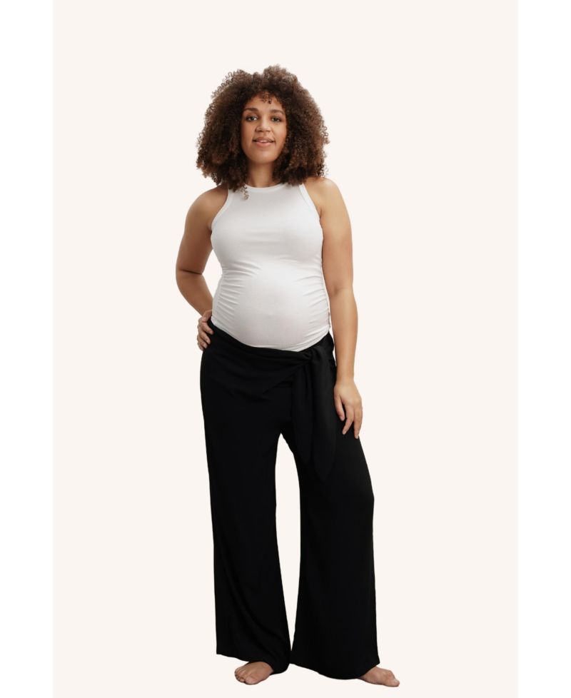The Easy Wrap Maternity Pants