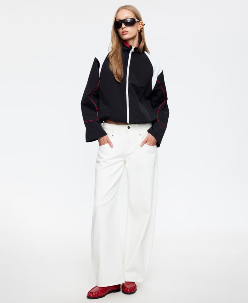 Women's Shoreline Windbreaker High Neck Jacket