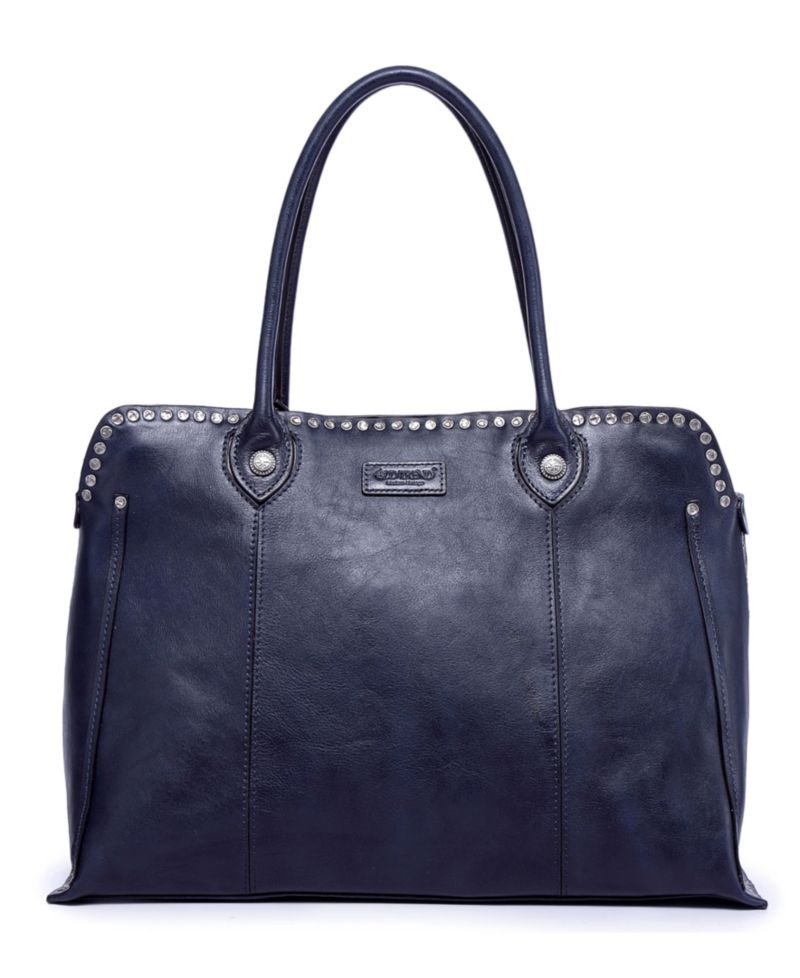 Soul Stud Large Leather Satchel Bag