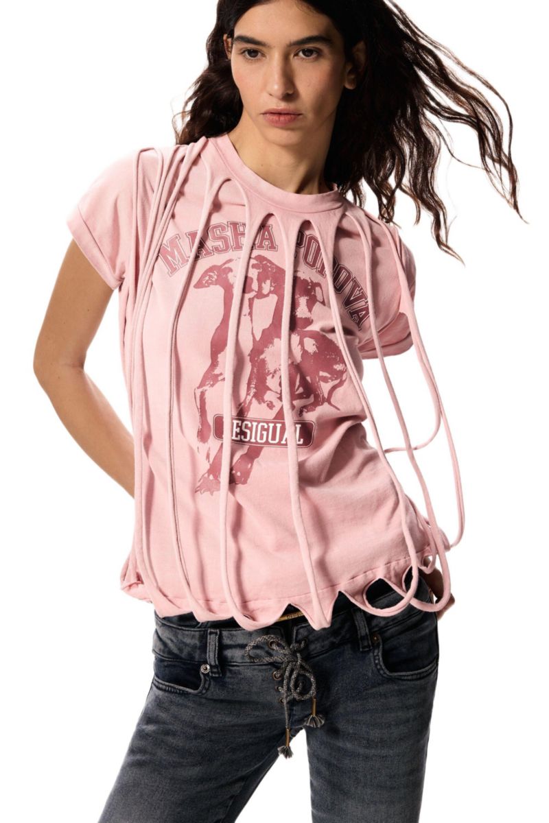 Women's Short-Sleeved T-Shirt Masha Popova