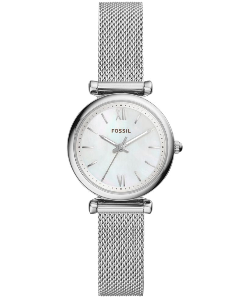 Women's Mini Carlie Stainless Steel Mesh Bracelet Watch 28mm