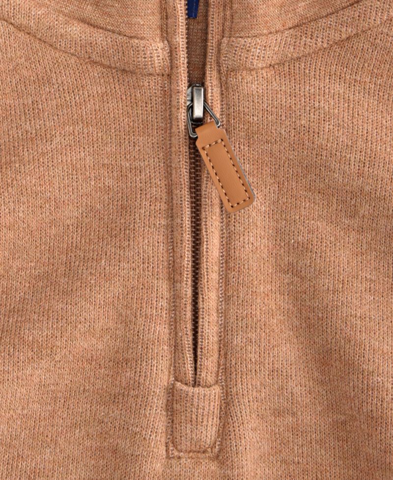 Men's French Rib Quarter-Zip Sweatshirt
