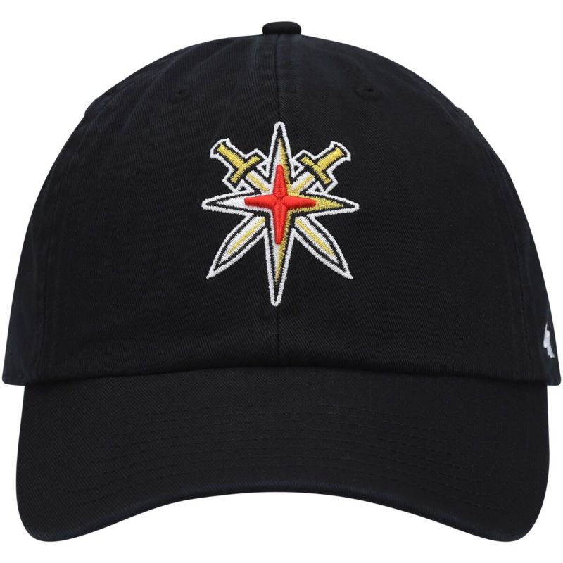 '47 Men's Black Vegas Golden Knights Clean Up Adjustable Hat
