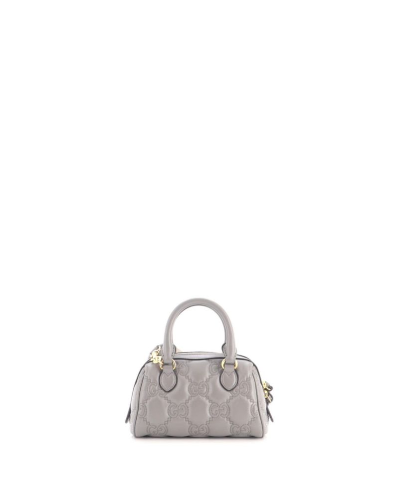 Mini Ophidia Convertible Boston Top Handle Bag GG Matelasse Leather