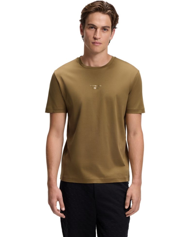 x Porsche Men's Mercerized-Cotton Regular-Fit T-Shirt