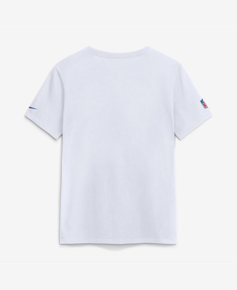 Women's Los Angeles Rams Fearsome Screen-Print Crewneck T-Shirt