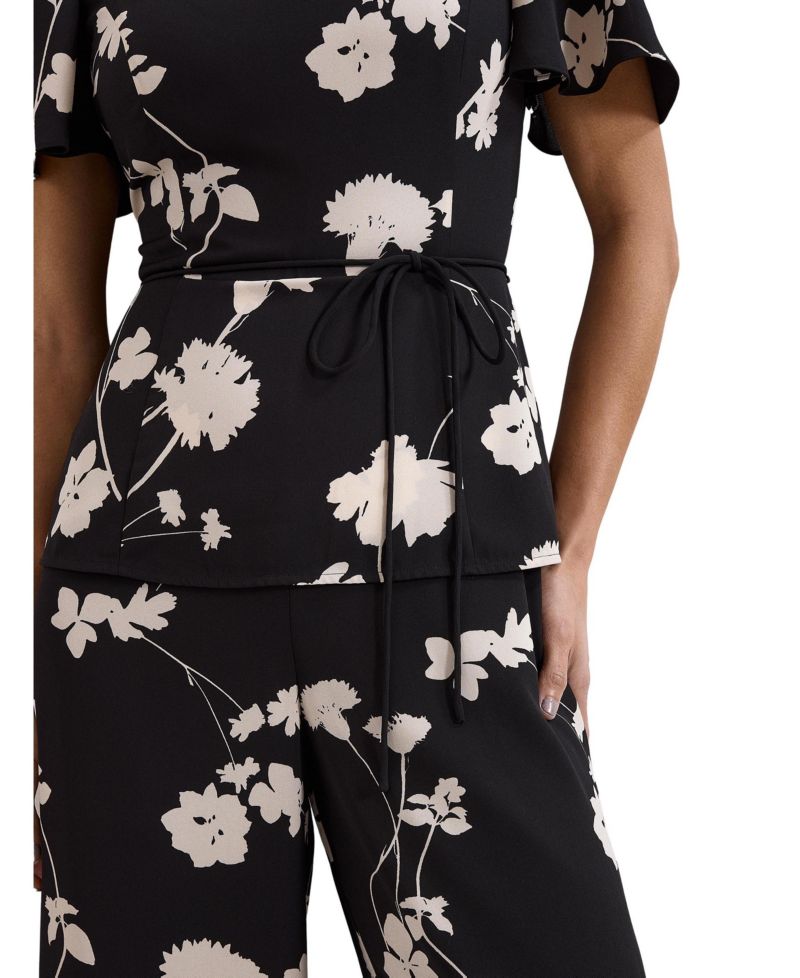 Women's Jolie Cropped Wide-Leg Jumpsuit