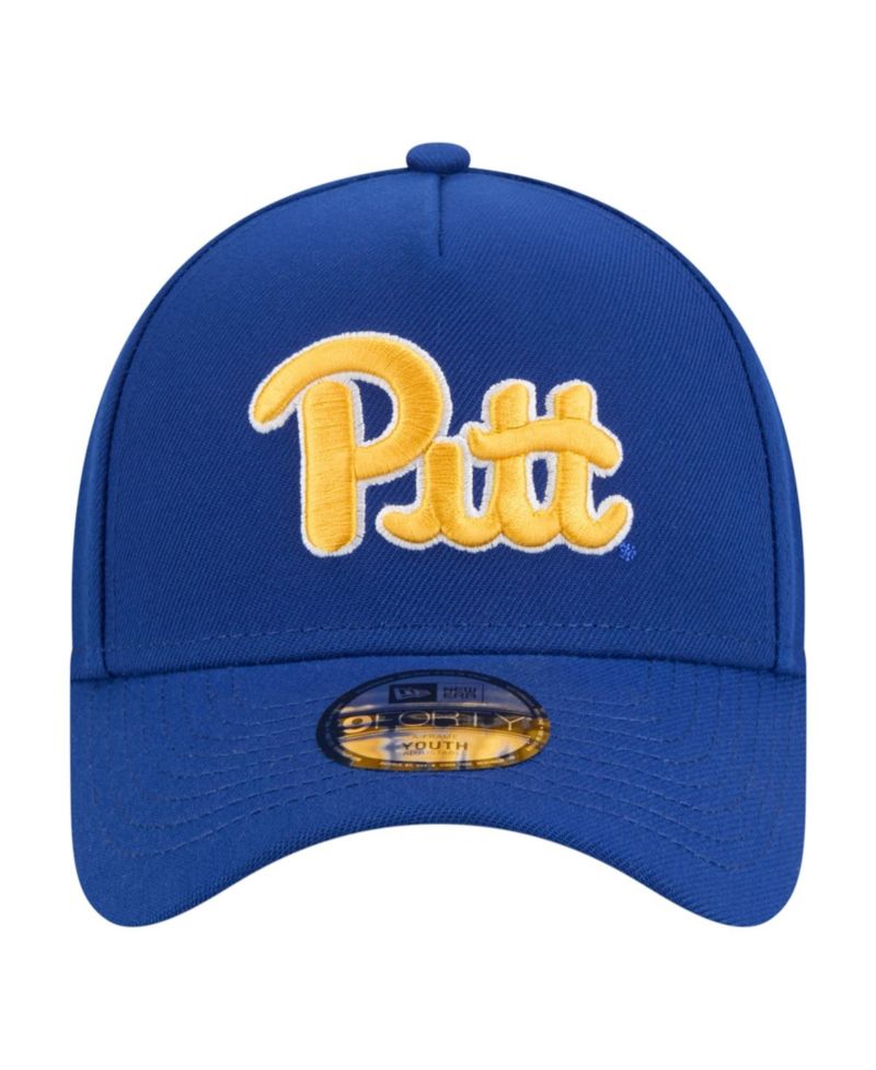 Big Boys and Girls Royal Pitt Panthers 9FORTY A-Frame Adjustable Hat