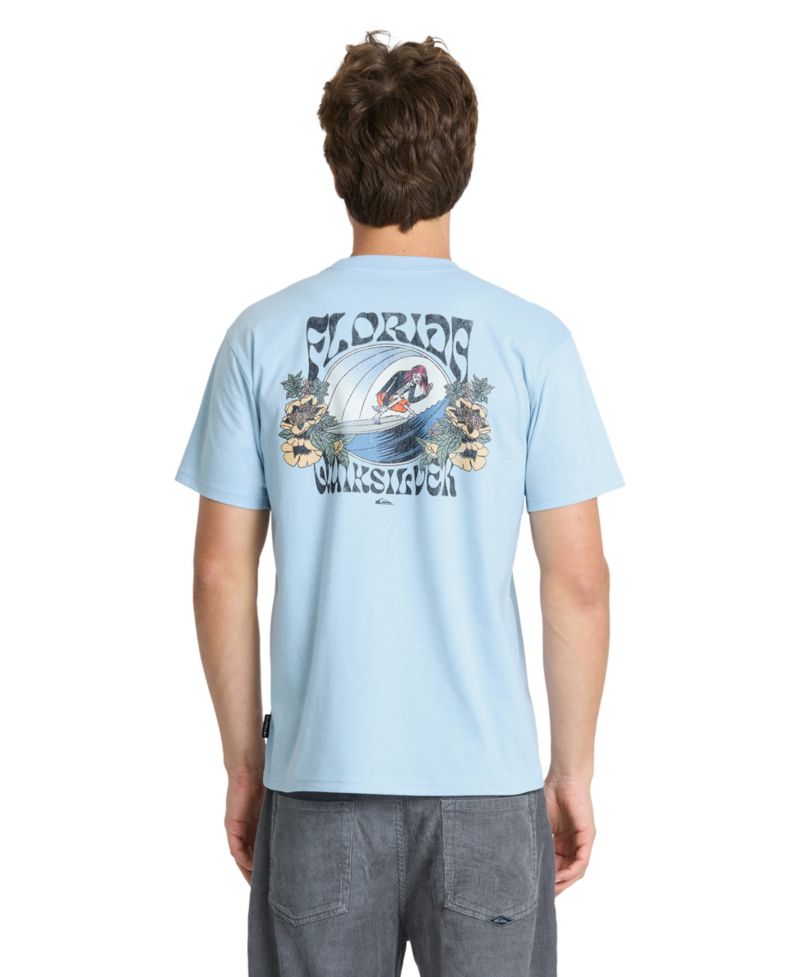 Men's Ringspun Cotton-Blend Crewneck T-Shirt