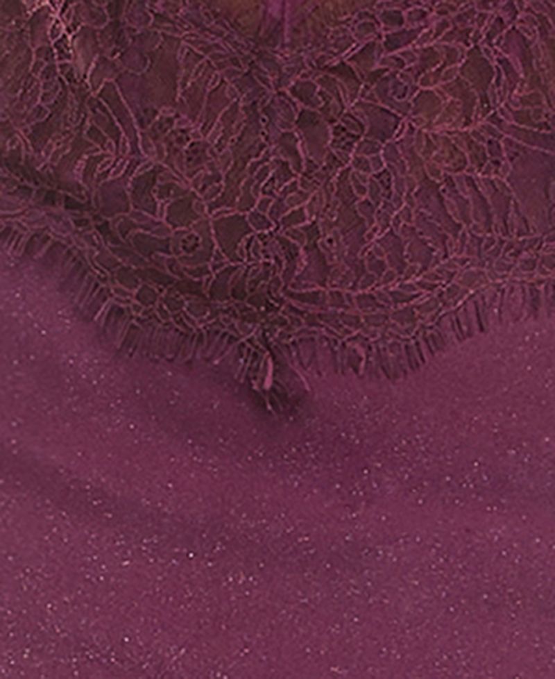 Juniors' Corset Lace Glitter Satin Dress