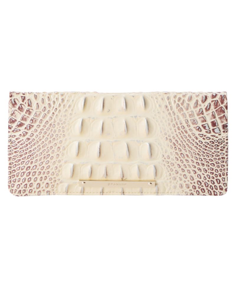 Adelle Ombre Melbourne Embossed Leather Wallet