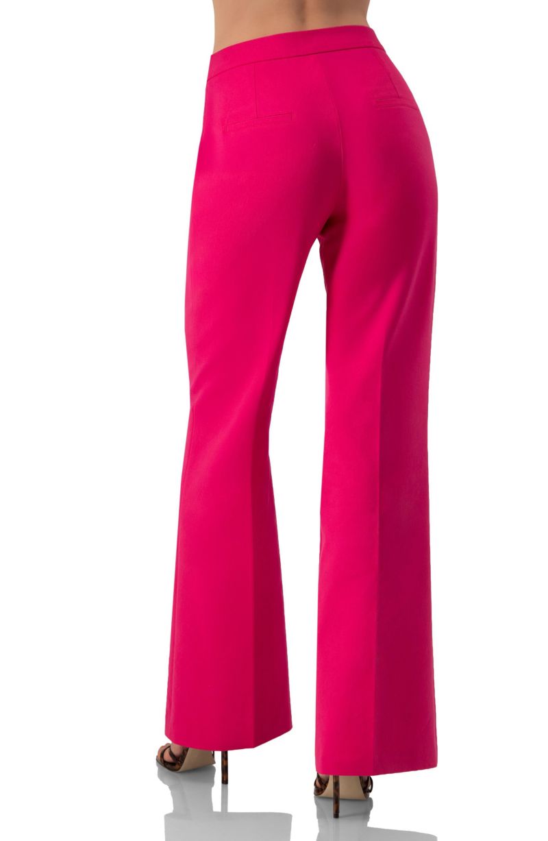 Women's Flared Semi-Bell Bottom Pants