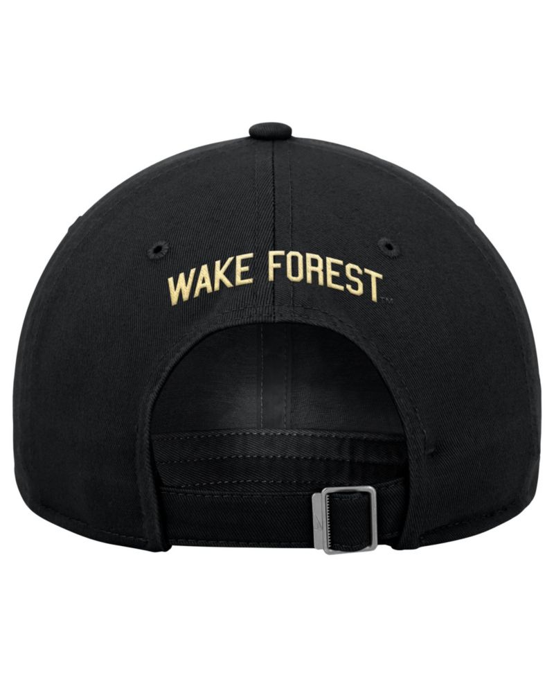 Men's Black Wake Forest Demon Deacons 2026 On-Field Club Adjustable Hat